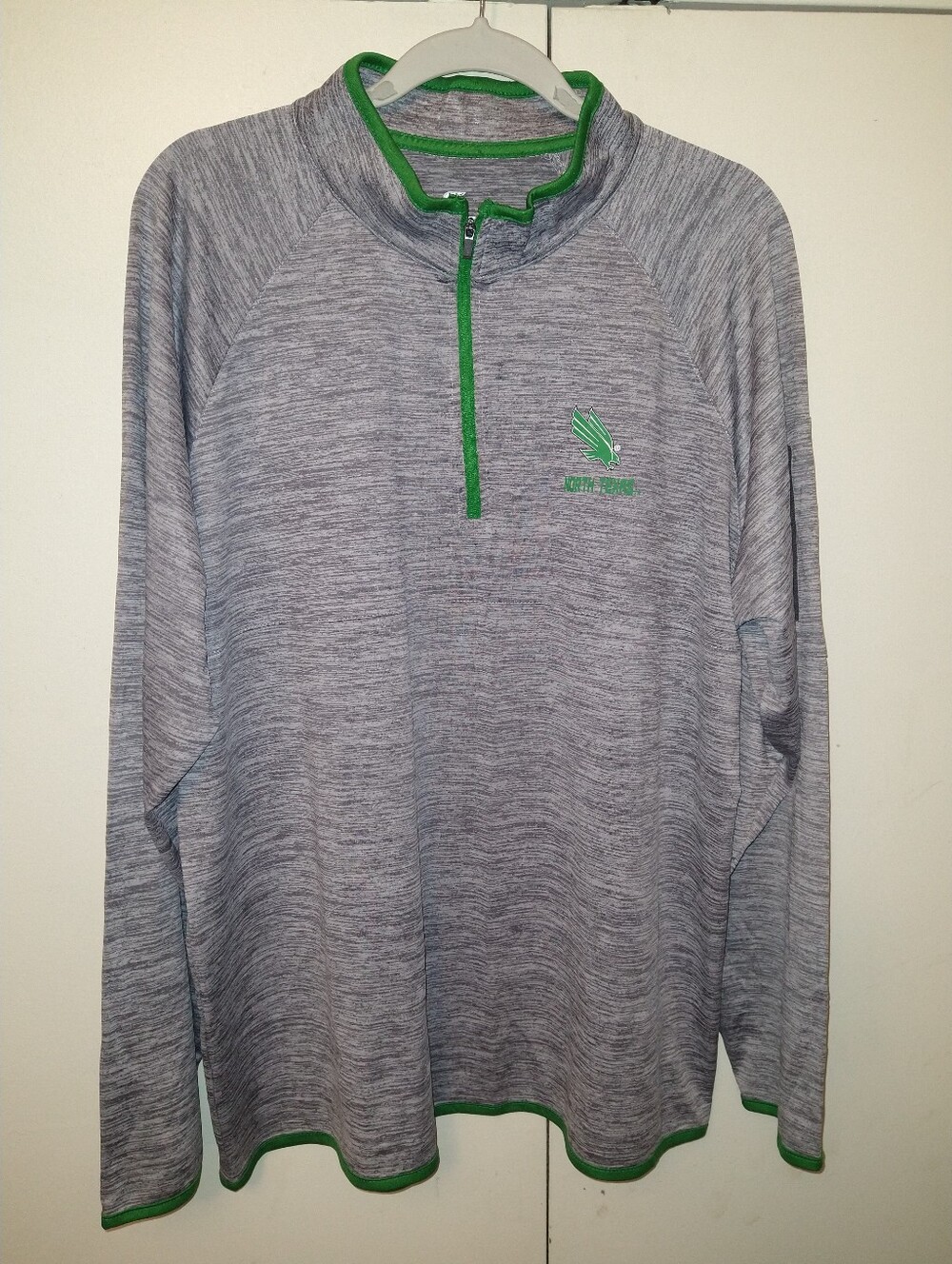 Colosseum North Texas Mean Green NCAA Quarter Zip Pullover Men's sz XL